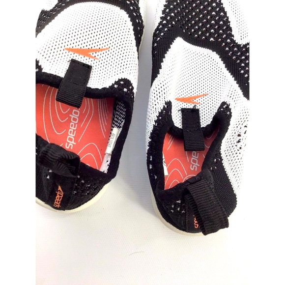 Speedo Kids Junior Surf Strider Water Shoes White/Black Size Small 11-12 - Picture 9 of 12